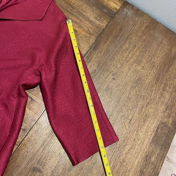 Eileen Fisher Button Down Tunic Shirt Sz M - Picture 8 of 8